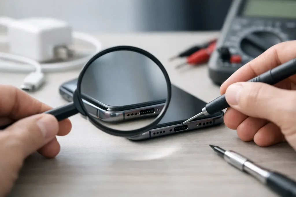 How to Diagnose Phone Charging Port Issues